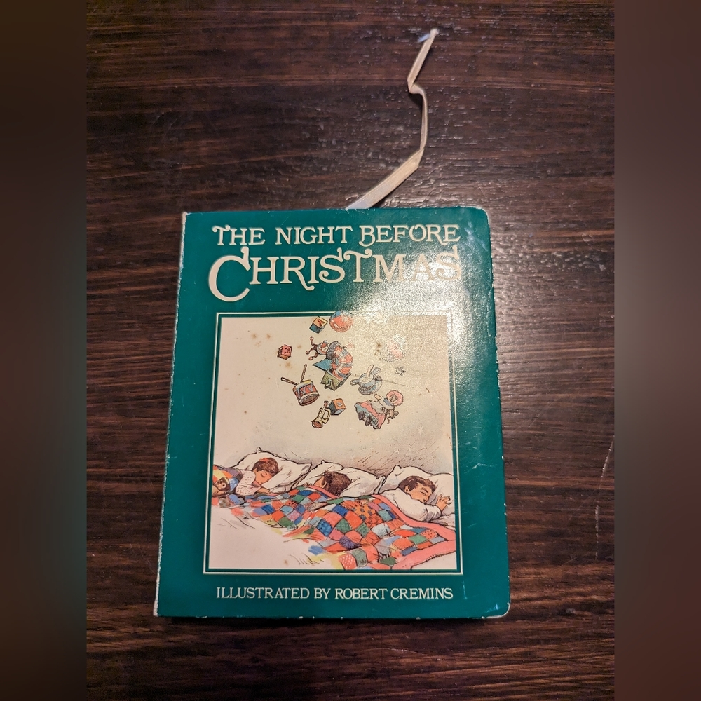 The Night Before Christmas Mini Book - Pop Up - Santa - kids